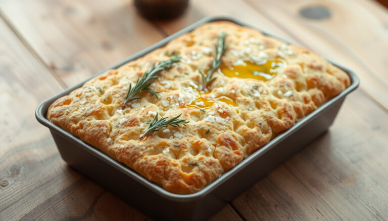 Saftig focaccia i langpanne – oppskrift, steketid og tips
